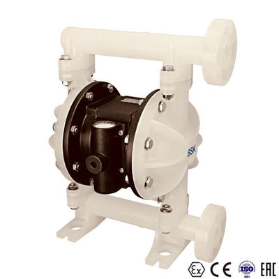 Light Weight Pneumatic Diaphragm Pump For Acids , Solvents , Caustics