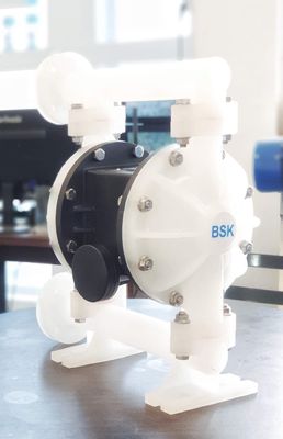 Plastic Air Diaphragm Pump For Solvent DMF Acid Chemical Engineering