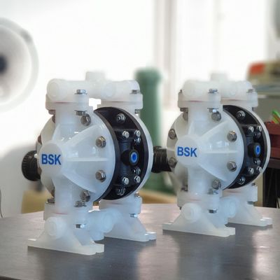 Plastic Air Diaphragm Pump For Solvent DMF Acid Chemical Engineering